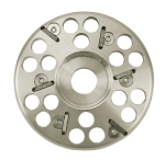 Tarcza do korekcji racic 6 Cut Profi, 6 noży, aluminiowa